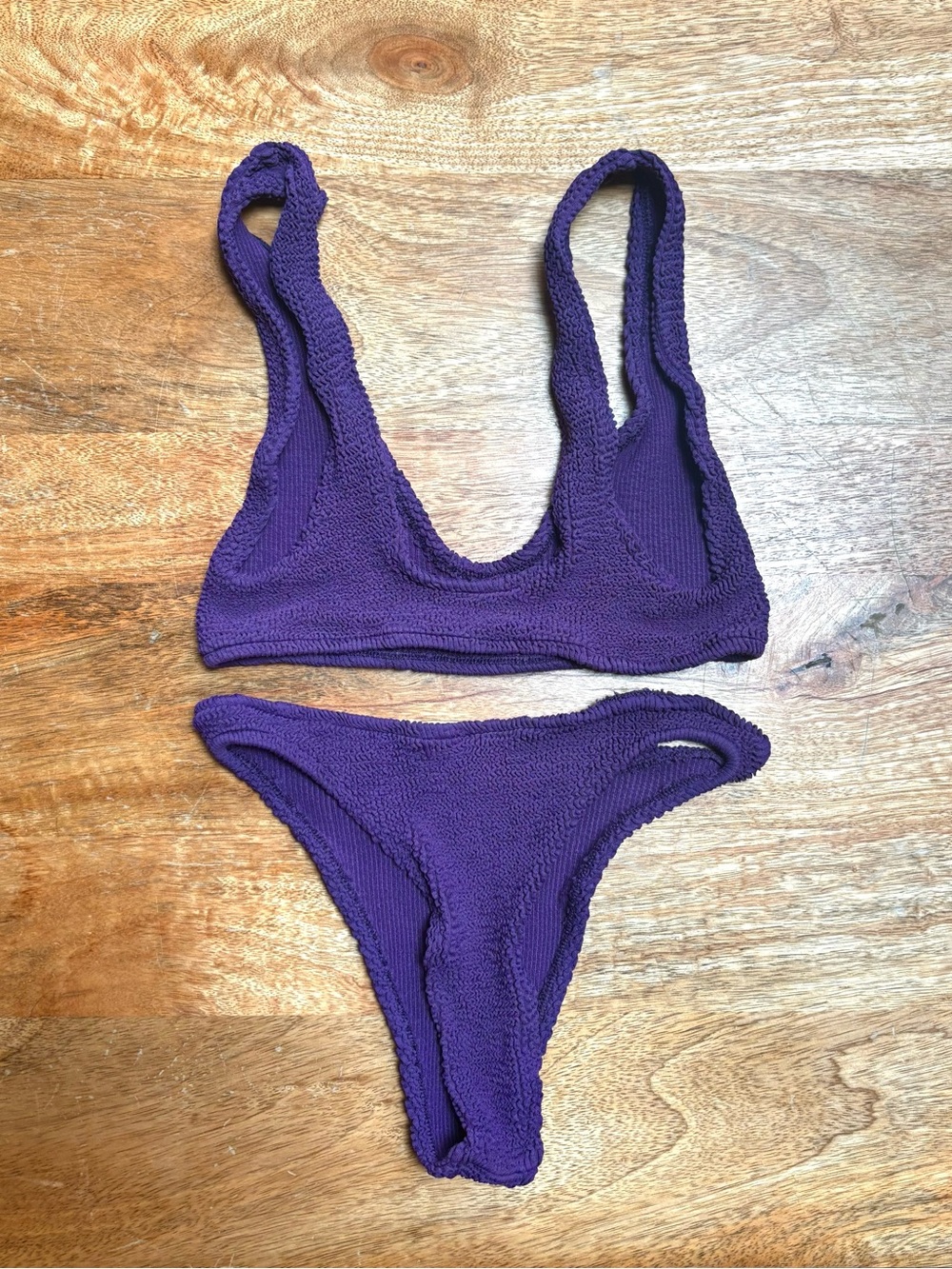 Youswim Deep Purple Eva Two-Piece Bikini Cheeky Bottoms - Picture 2 of 3